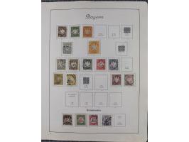 1872/1946, ungebrauchte/postfrische und gestempelte Sammlung ab Deutsches Reich mit besseren, ab 1933 viele postfrische Ausga