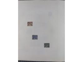 1872/1946, ungebrauchte/postfrische und gestempelte Sammlung ab Deutsches Reich mit besseren, ab 1933 viele postfrische Ausga