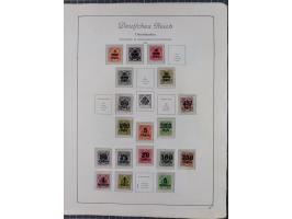1872/1946, ungebrauchte/postfrische und gestempelte Sammlung ab Deutsches Reich mit besseren, ab 1933 viele postfrische Ausga