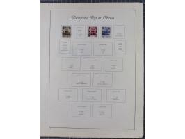 1872/1946, ungebrauchte/postfrische und gestempelte Sammlung ab Deutsches Reich mit besseren, ab 1933 viele postfrische Ausga