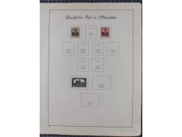 1872/1946, ungebrauchte/postfrische und gestempelte Sammlung ab Deutsches Reich mit besseren, ab 1933 viele postfrische Ausga