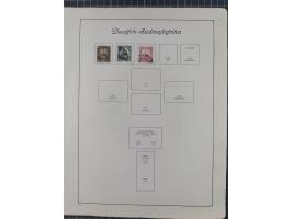 1872/1946, ungebrauchte/postfrische und gestempelte Sammlung ab Deutsches Reich mit besseren, ab 1933 viele postfrische Ausga