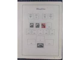 1872/1946, ungebrauchte/postfrische und gestempelte Sammlung ab Deutsches Reich mit besseren, ab 1933 viele postfrische Ausga