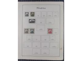 1872/1946, ungebrauchte/postfrische und gestempelte Sammlung ab Deutsches Reich mit besseren, ab 1933 viele postfrische Ausga