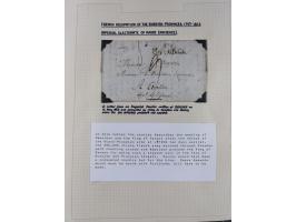 1698/1858 (ca.), über 75 Vorphila-Briefe, mit Thurn und Taxis, Hamburg. etc., dabei viele verschiedene Stempel und Verwendung