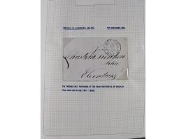 1698/1858 (ca.), über 75 Vorphila-Briefe, mit Thurn und Taxis, Hamburg. etc., dabei viele verschiedene Stempel und Verwendung