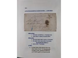 1698/1858 (ca.), über 75 Vorphila-Briefe, mit Thurn und Taxis, Hamburg. etc., dabei viele verschiedene Stempel und Verwendung