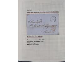 1698/1858 (ca.), über 75 Vorphila-Briefe, mit Thurn und Taxis, Hamburg. etc., dabei viele verschiedene Stempel und Verwendung