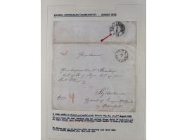 1698/1858 (ca.), über 75 Vorphila-Briefe, mit Thurn und Taxis, Hamburg. etc., dabei viele verschiedene Stempel und Verwendung