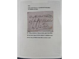 1698/1858 (ca.), über 75 Vorphila-Briefe, mit Thurn und Taxis, Hamburg. etc., dabei viele verschiedene Stempel und Verwendung