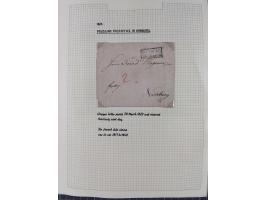 1698/1858 (ca.), über 75 Vorphila-Briefe, mit Thurn und Taxis, Hamburg. etc., dabei viele verschiedene Stempel und Verwendung