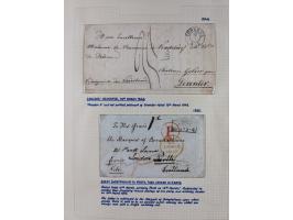 1698/1858 (ca.), über 75 Vorphila-Briefe, mit Thurn und Taxis, Hamburg. etc., dabei viele verschiedene Stempel und Verwendung