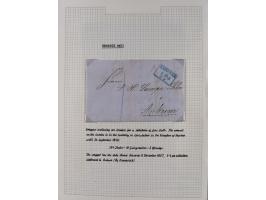 1698/1858 (ca.), über 75 Vorphila-Briefe, mit Thurn und Taxis, Hamburg. etc., dabei viele verschiedene Stempel und Verwendung