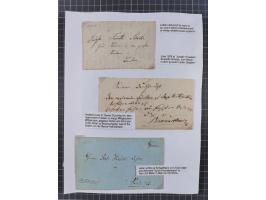 1698/1858 (ca.), über 75 Vorphila-Briefe, mit Thurn und Taxis, Hamburg. etc., dabei viele verschiedene Stempel und Verwendung