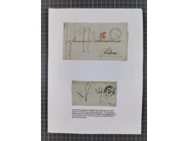 1698/1858 (ca.), über 75 Vorphila-Briefe, mit Thurn und Taxis, Hamburg. etc., dabei viele verschiedene Stempel und Verwendung