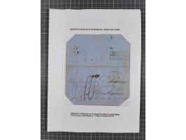 1698/1858 (ca.), über 75 Vorphila-Briefe, mit Thurn und Taxis, Hamburg. etc., dabei viele verschiedene Stempel und Verwendung