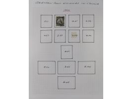 1890/1918, ungebrauchte und meist gestempelte Sammlung mit Vorläufer, bessere Werte dabei u.a. Deutsche Kolonien Kiautschou M