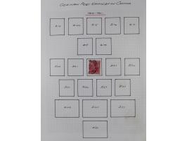 1890/1918, ungebrauchte und meist gestempelte Sammlung mit Vorläufer, bessere Werte dabei u.a. Deutsche Kolonien Kiautschou M