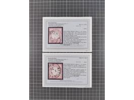 1872/74, interessante gestempelte Partie mit besseren Marken, Paaren, Einheiten und weiteren Besonderheiten. Dabei u.a. je zw