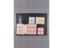 1872/74, ungebrauchte und postfrische Partie mit besseren Marken kleiner Schild, Farben und Viererblocks. Dabei u.a. 2x Mi.-N