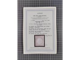 1872/74, ungebrauchte und postfrische Partie mit besseren Marken kleiner Schild, Farben und Viererblocks. Dabei u.a. 2x Mi.-N