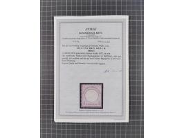 1872/74, ungebrauchte und postfrische Partie mit besseren Marken kleiner Schild, Farben und Viererblocks. Dabei u.a. 2x Mi.-N