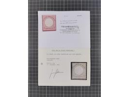 1872/74, ungebrauchte und postfrische Partie mit besseren Marken kleiner Schild, Farben und Viererblocks. Dabei u.a. 2x Mi.-N