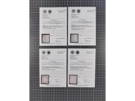 1872/74, ungebrauchte und postfrische Partie mit besseren Marken kleiner Schild, Farben und Viererblocks. Dabei u.a. 2x Mi.-N