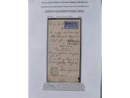 1868/70, Partie mit 27 Briefen und Karten mit verschiedenen Stempeln und Verwendungen, dabei ausländische Destinationen, daru