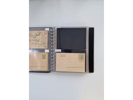 PRIVATGANZSACHEN: 1895/1912 (ca.), überwiegend reichhaltige ungebrauchte/gestempelte Sammlung von Privatpostkarten und Lithos