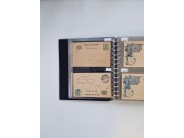 PRIVATGANZSACHEN: 1895/1912 (ca.), überwiegend reichhaltige ungebrauchte/gestempelte Sammlung von Privatpostkarten und Lithos