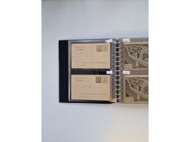 PRIVATGANZSACHEN: 1895/1912 (ca.), überwiegend reichhaltige ungebrauchte/gestempelte Sammlung von Privatpostkarten und Lithos