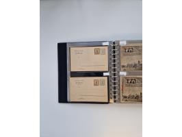 PRIVATGANZSACHEN: 1895/1912 (ca.), überwiegend reichhaltige ungebrauchte/gestempelte Sammlung von Privatpostkarten und Lithos