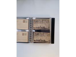 PRIVATGANZSACHEN: 1895/1912 (ca.), überwiegend reichhaltige ungebrauchte/gestempelte Sammlung von Privatpostkarten und Lithos