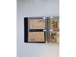 PRIVATGANZSACHEN: 1895/1912 (ca.), überwiegend reichhaltige ungebrauchte/gestempelte Sammlung von Privatpostkarten und Lithos