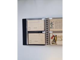 PRIVATGANZSACHEN: 1895/1912 (ca.), überwiegend reichhaltige ungebrauchte/gestempelte Sammlung von Privatpostkarten und Lithos