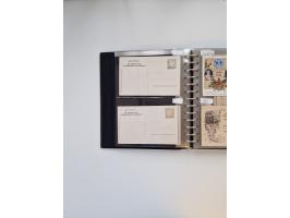 PRIVATGANZSACHEN: 1895/1912 (ca.), überwiegend reichhaltige ungebrauchte/gestempelte Sammlung von Privatpostkarten und Lithos