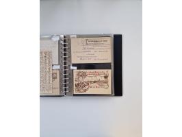 PRIVATGANZSACHEN: 1895/1912 (ca.), überwiegend reichhaltige ungebrauchte/gestempelte Sammlung von Privatpostkarten und Lithos