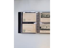 PRIVATGANZSACHEN: 1895/1912 (ca.), überwiegend reichhaltige ungebrauchte/gestempelte Sammlung von Privatpostkarten und Lithos