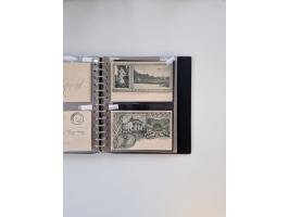 PRIVATGANZSACHEN: 1895/1912 (ca.), überwiegend reichhaltige ungebrauchte/gestempelte Sammlung von Privatpostkarten und Lithos