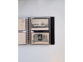 PRIVATGANZSACHEN: 1895/1912 (ca.), überwiegend reichhaltige ungebrauchte/gestempelte Sammlung von Privatpostkarten und Lithos