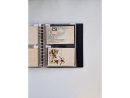 PRIVATGANZSACHEN: 1895/1912 (ca.), überwiegend reichhaltige ungebrauchte/gestempelte Sammlung von Privatpostkarten und Lithos