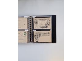 PRIVATGANZSACHEN: 1895/1912 (ca.), überwiegend reichhaltige ungebrauchte/gestempelte Sammlung von Privatpostkarten und Lithos