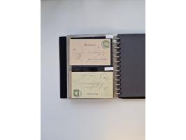 PRIVATGANZSACHEN: 1895/1912 (ca.), überwiegend reichhaltige ungebrauchte/gestempelte Sammlung von Privatpostkarten und Lithos