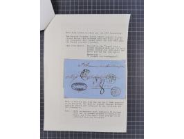 1847/59, 3 letters: 30 Nov. 1847 to Paris, rated “1/9” d., framed “LISBON” and “COLONIES/&amp;C ART.13”, Calais transit and L