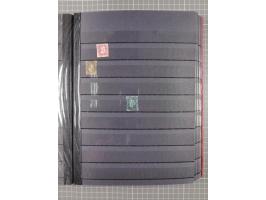 “1”-"1789", kleine Sammlung mit über 200 Werten, dabei einige wenige Paare, unterschiedliche Erhaltung