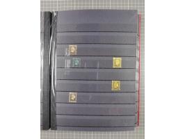 “1”-"1789", kleine Sammlung mit über 200 Werten, dabei einige wenige Paare, unterschiedliche Erhaltung