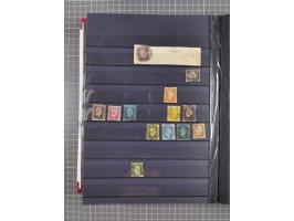 “1”-"1789", kleine Sammlung mit über 200 Werten, dabei einige wenige Paare, unterschiedliche Erhaltung