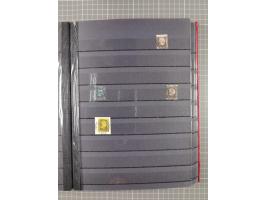 “1”-"1789", kleine Sammlung mit über 200 Werten, dabei einige wenige Paare, unterschiedliche Erhaltung