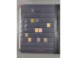 “1”-"1789", kleine Sammlung mit über 200 Werten, dabei einige wenige Paare, unterschiedliche Erhaltung